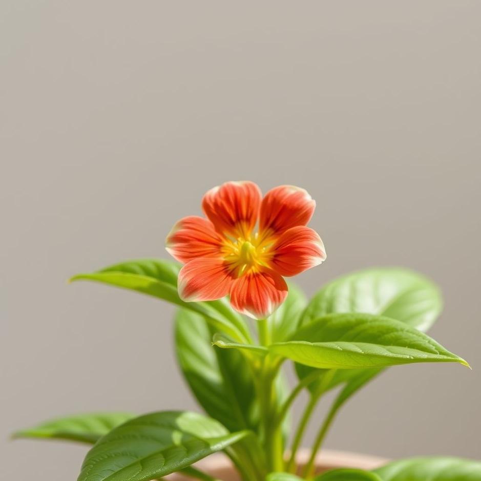 Dream : A live potted flower 