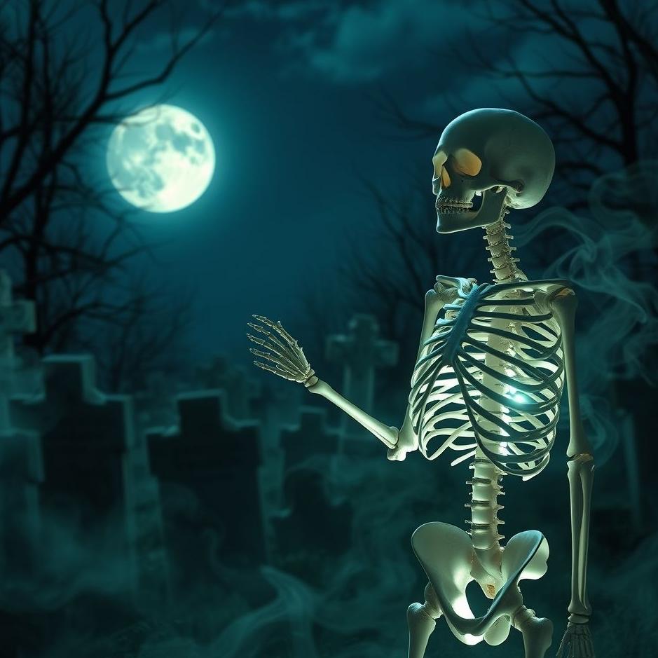 Dream : A living skeleton 