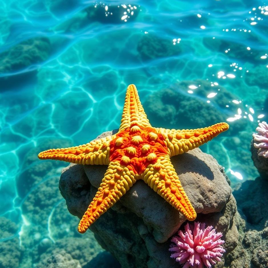 Dream : A living starfish 