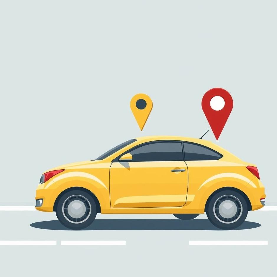 Dream : A location by car