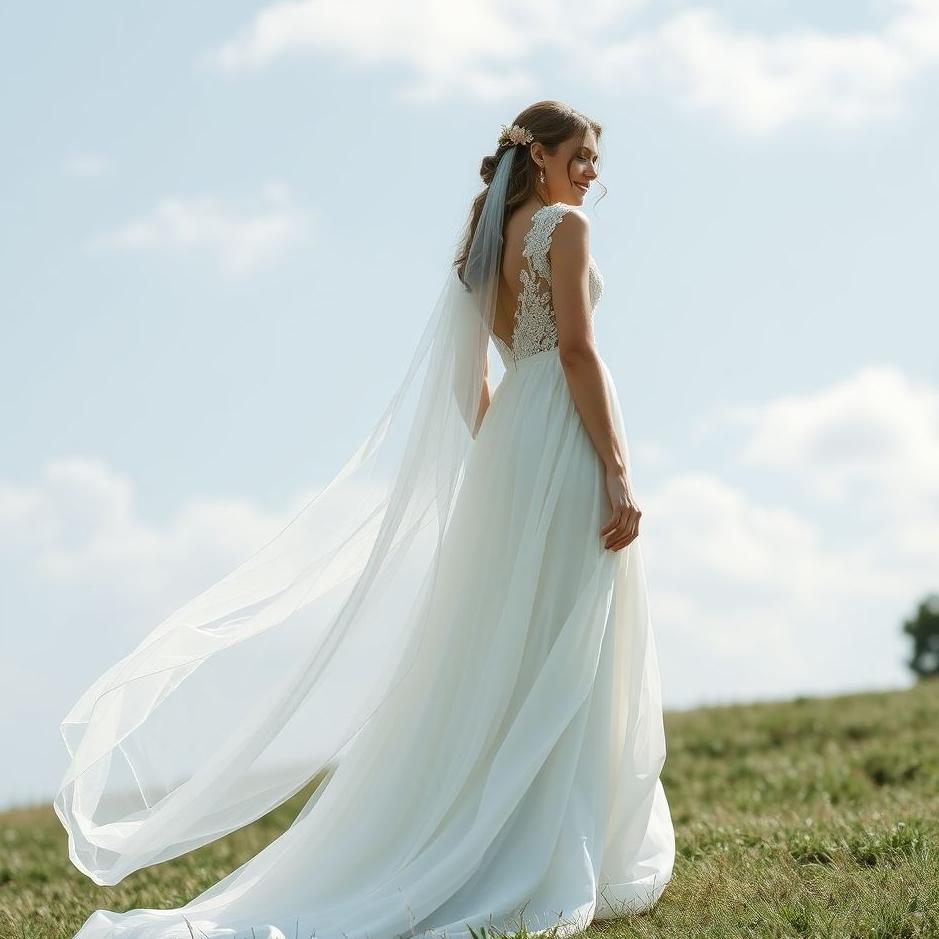 Dream : A loose wedding dress in a dream