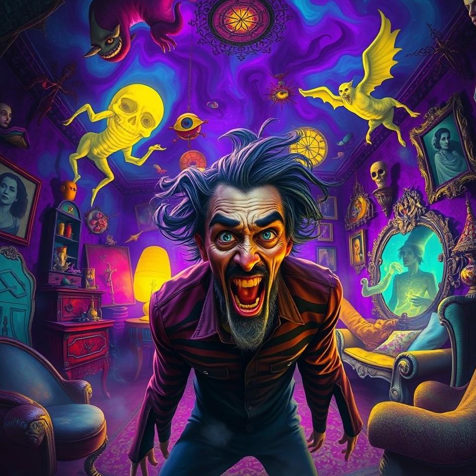 Dream Dictionary : A madman at home in a dream