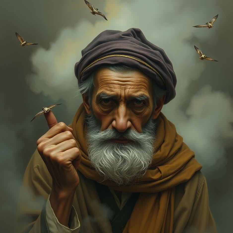 Dream : A male beggar in a dream