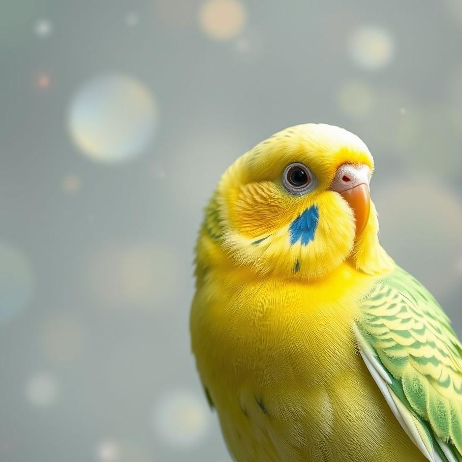 Dream : A male budgie in a dream
