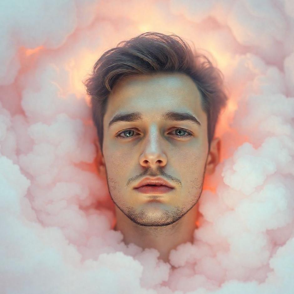 Dream : A male face in a dream