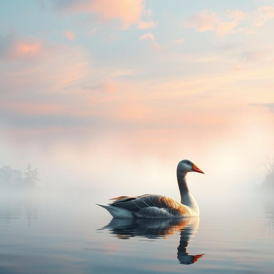Dream : A male goose in a dream