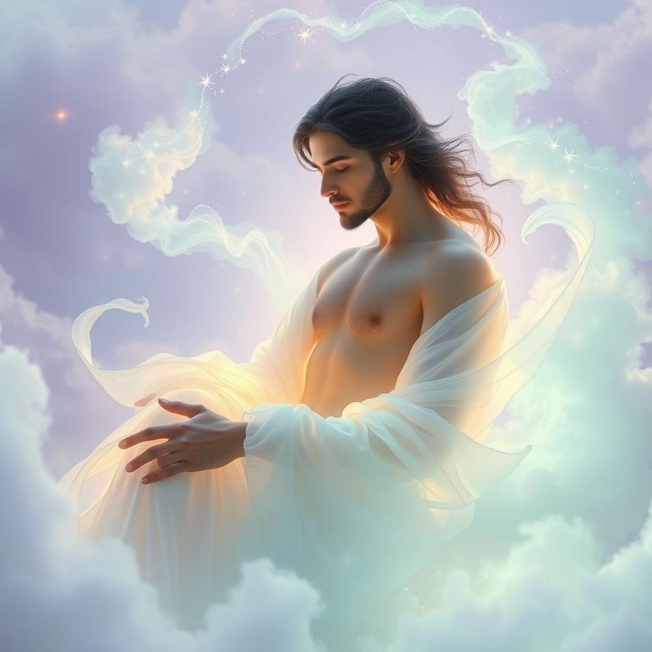 Dream : A male houri in a dream