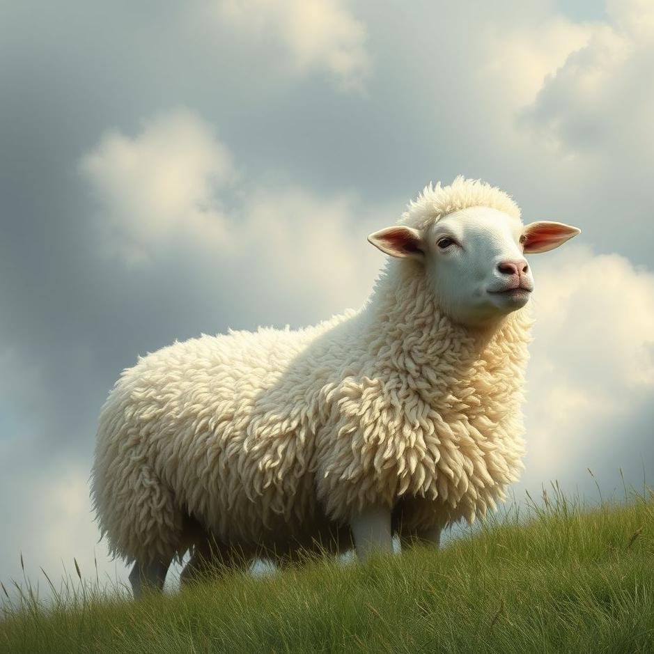 Dream : A male sheep in a dream