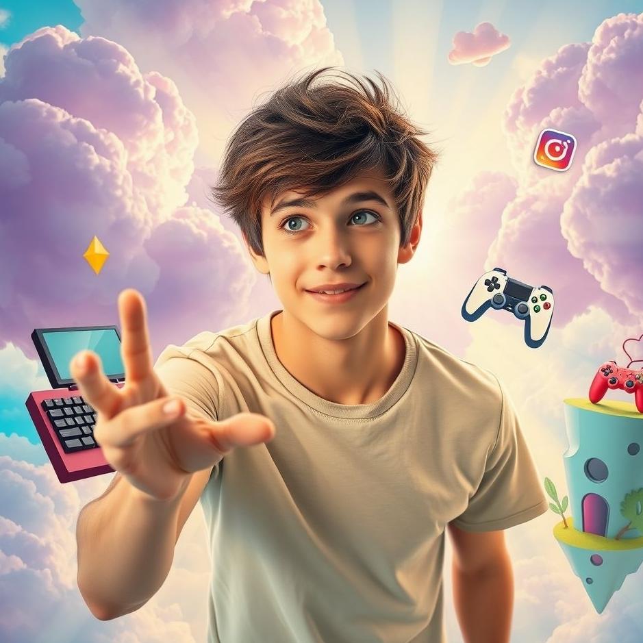 Dream : A male youtuber in a dream