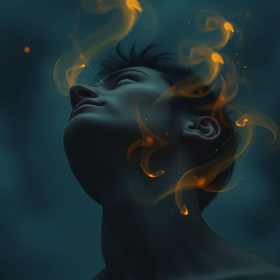 Dream : A man's neck in a dream