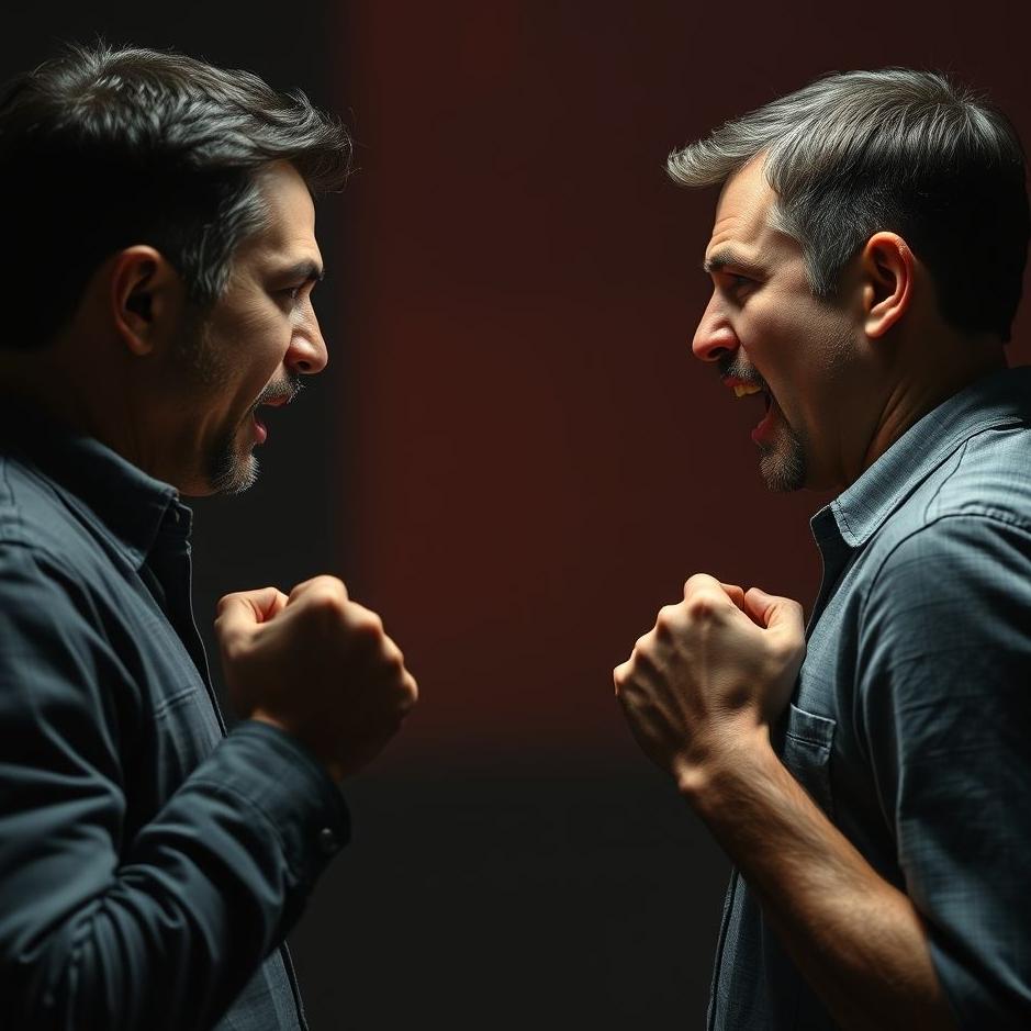 Dream : A man being angry with me 