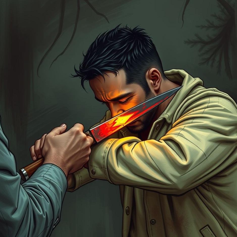 Dream : A man being stabbed 