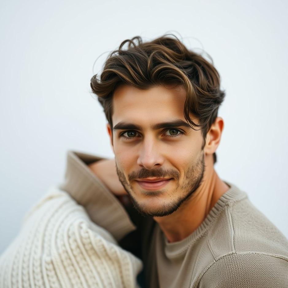 Dream : A man looking with love 