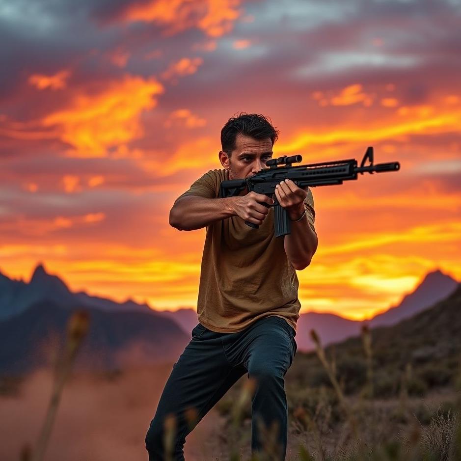 Dream Dictionary : A man shooting a gun 