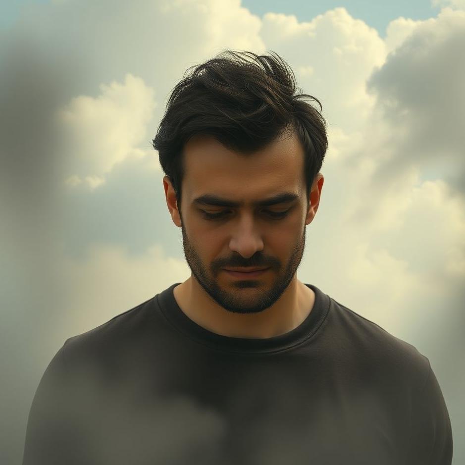 Dream : A man with broad shoulders in a dream