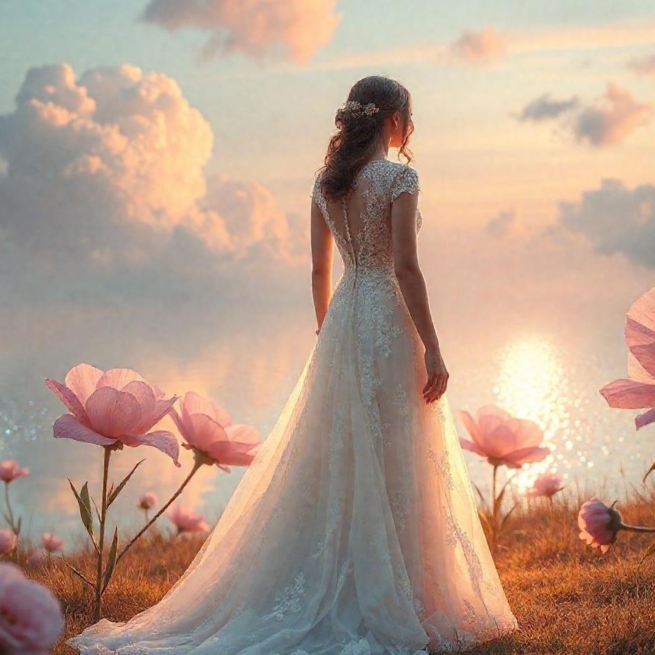 Dream : A married friend wearing a wedding dress in a dream