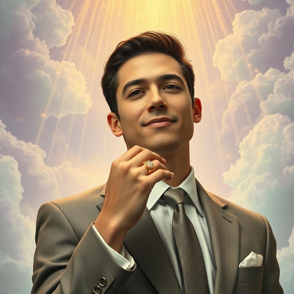 Dream : A married man wearing a gold ring in a dream