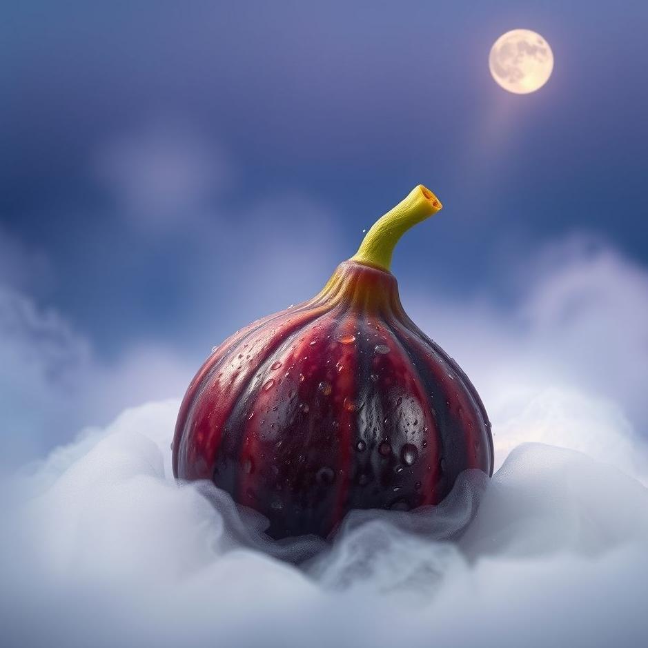 Dream : A mature fig in a dream