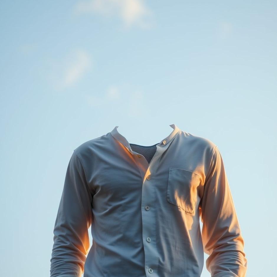 Dream : A men's undershirt in a dream