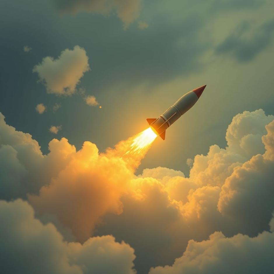 Dream : A missile falling in a dream