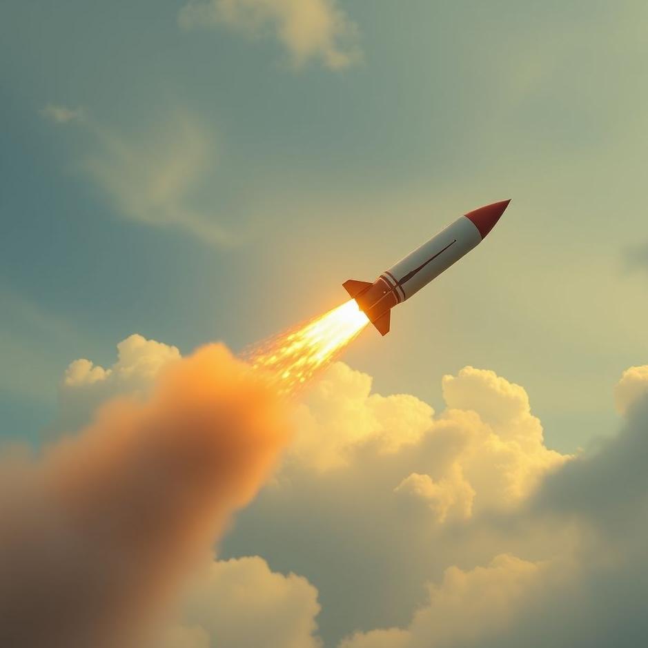 Dream : A missile in the air in a dream