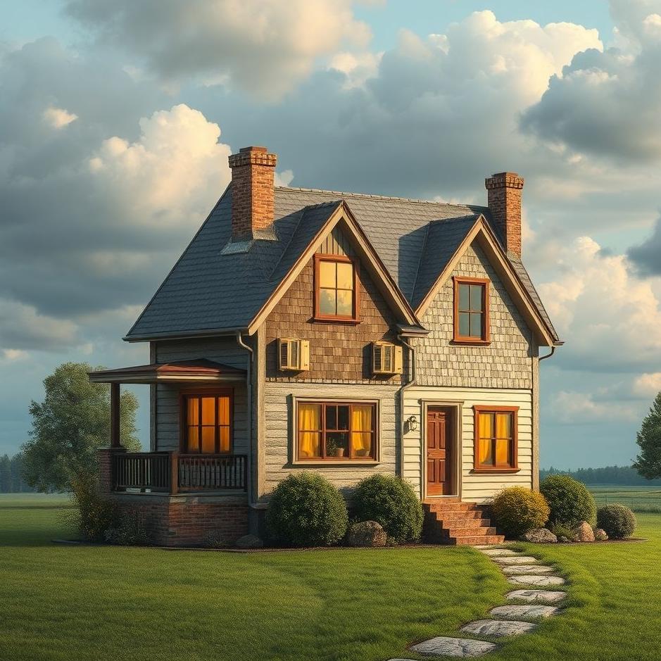 Dream Dictionary : A mixed house in a dream