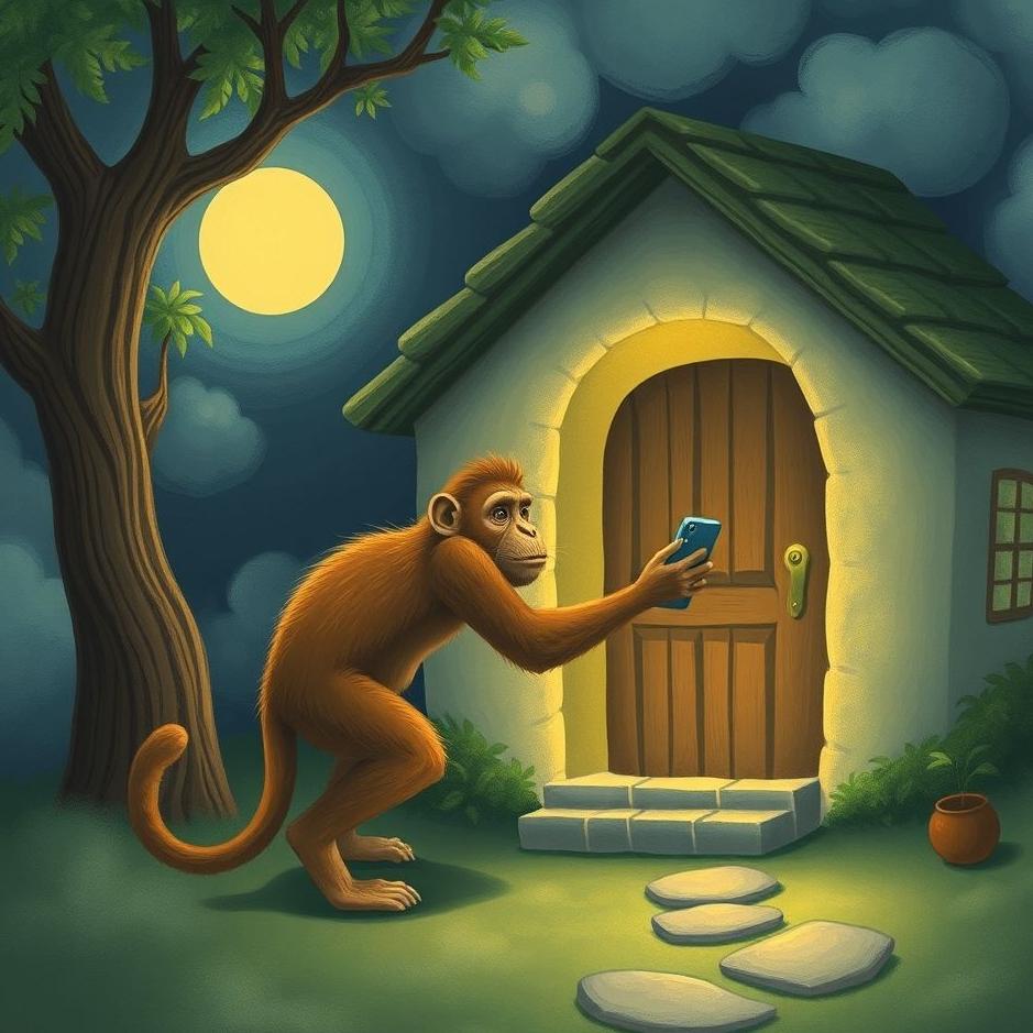 Dream : A monkey enter your house in a dream