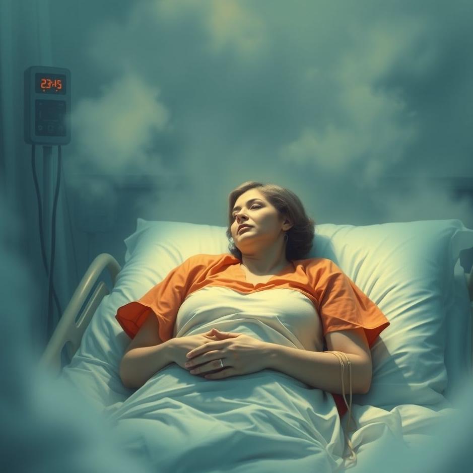 Dream : A mother in a hospital in a dream