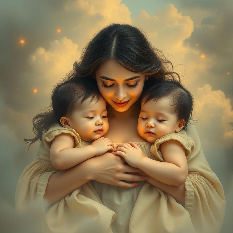 Dream : A mother of twins in a dream