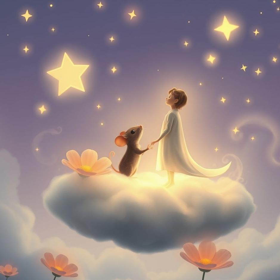 Dream : A mouse and a human in a dream