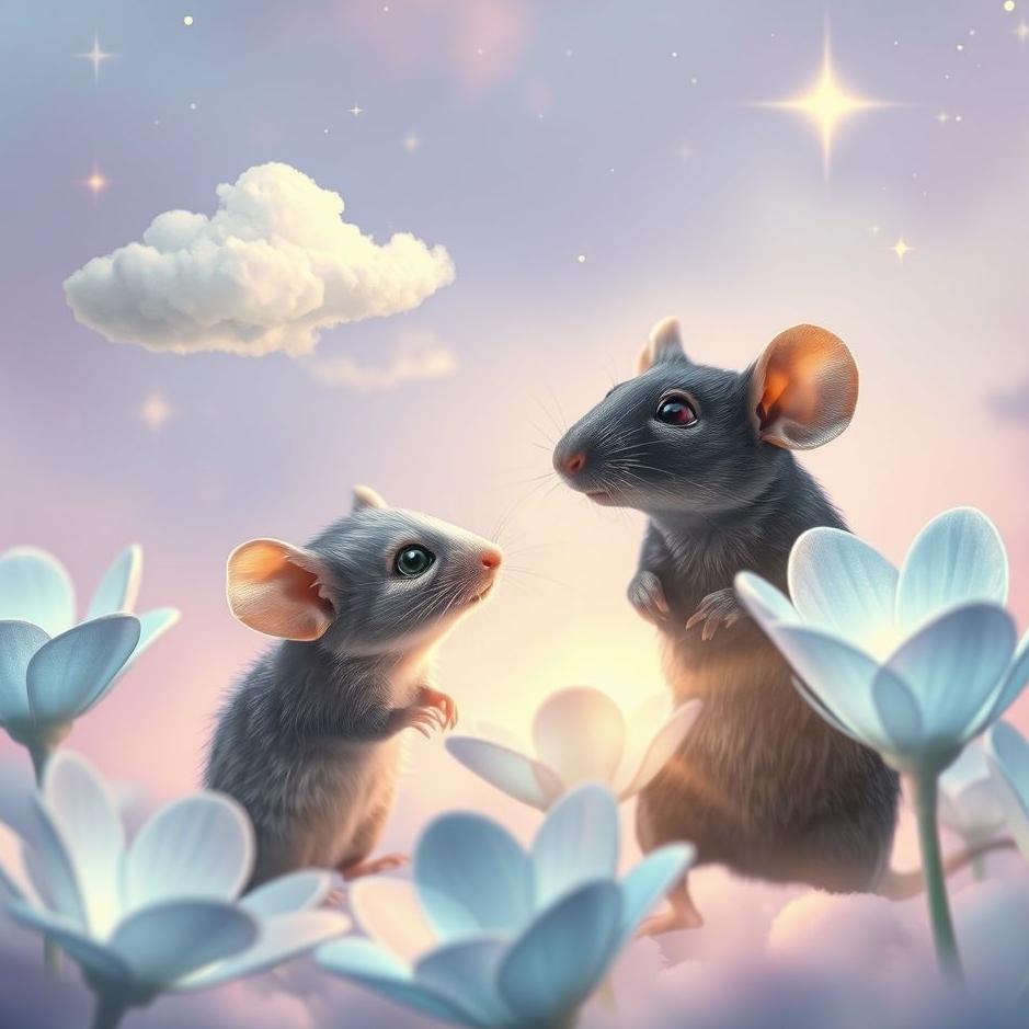 Dream : A mouse and rat in a dream