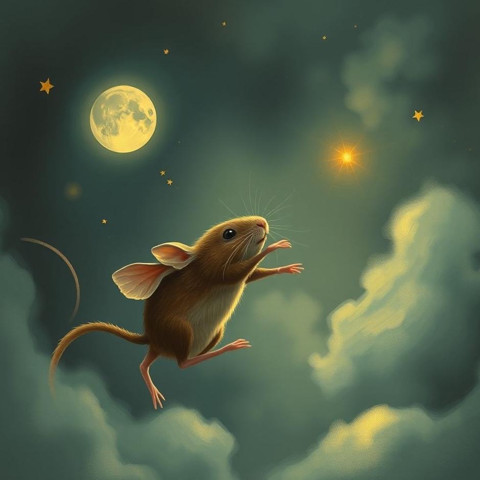 Dream : A mouse being thrown at you in a dream