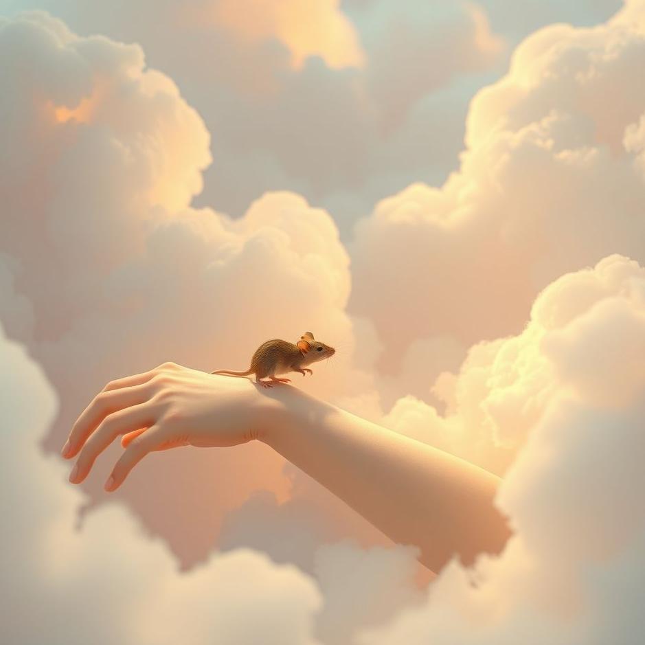 Dream : A mouse bite my arm in a dream