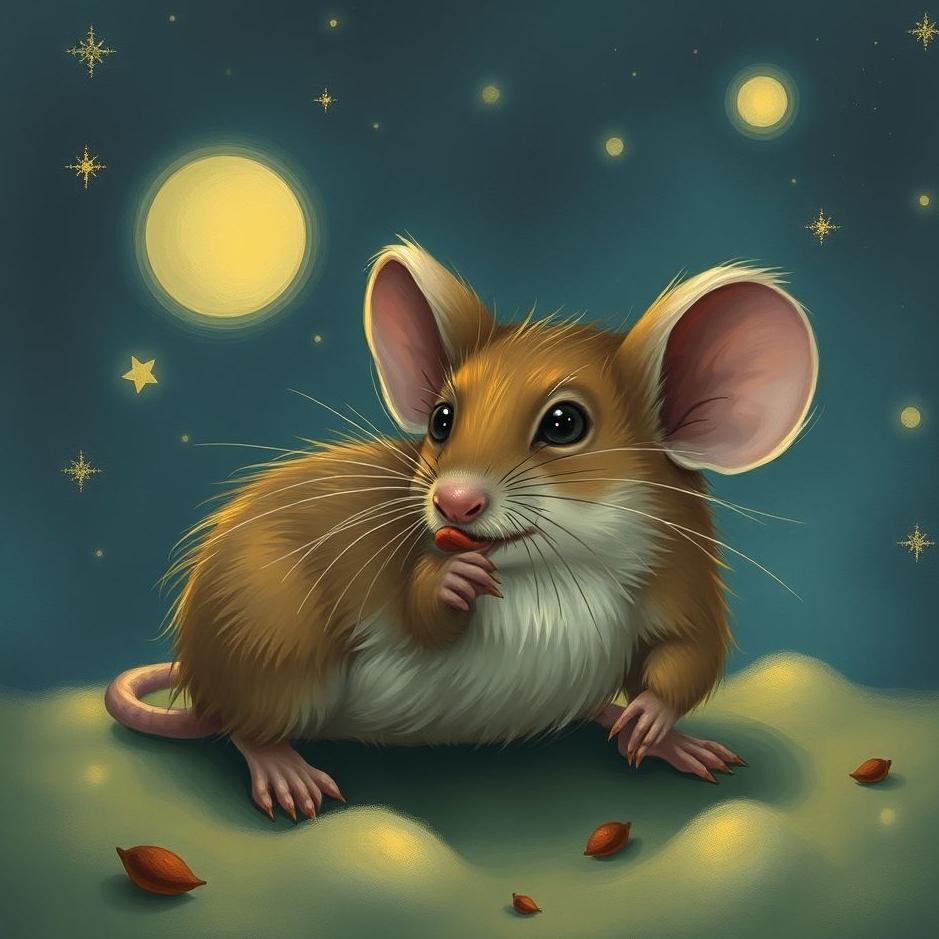 Dream : A mouse bite yourself in a dream