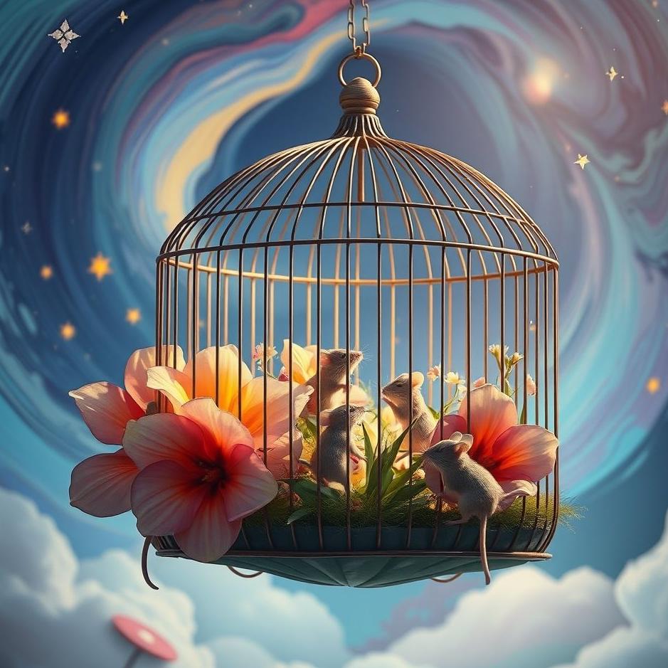 Dream : A mouse cage in a dream