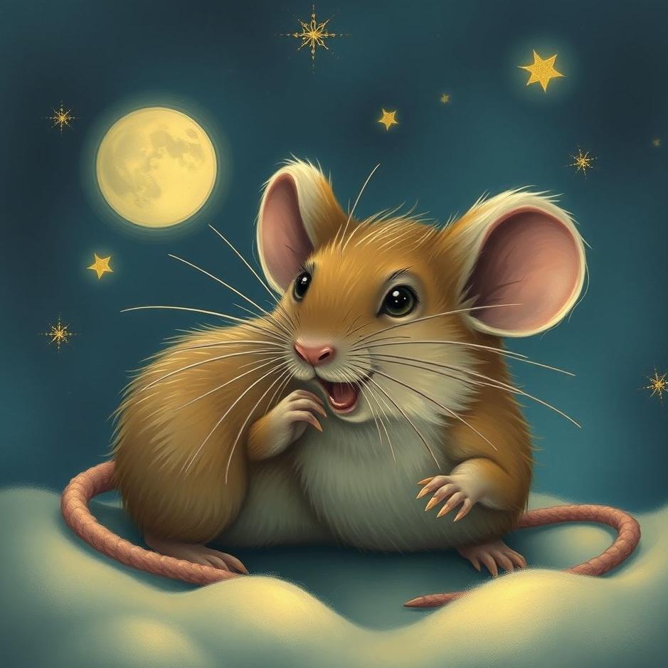 Dream : A mouse enter your mouth in a dream