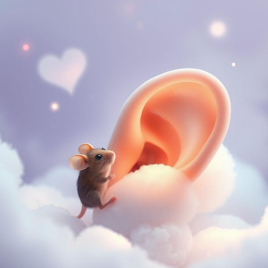 Dream : A mouse gnawing an ear in a dream