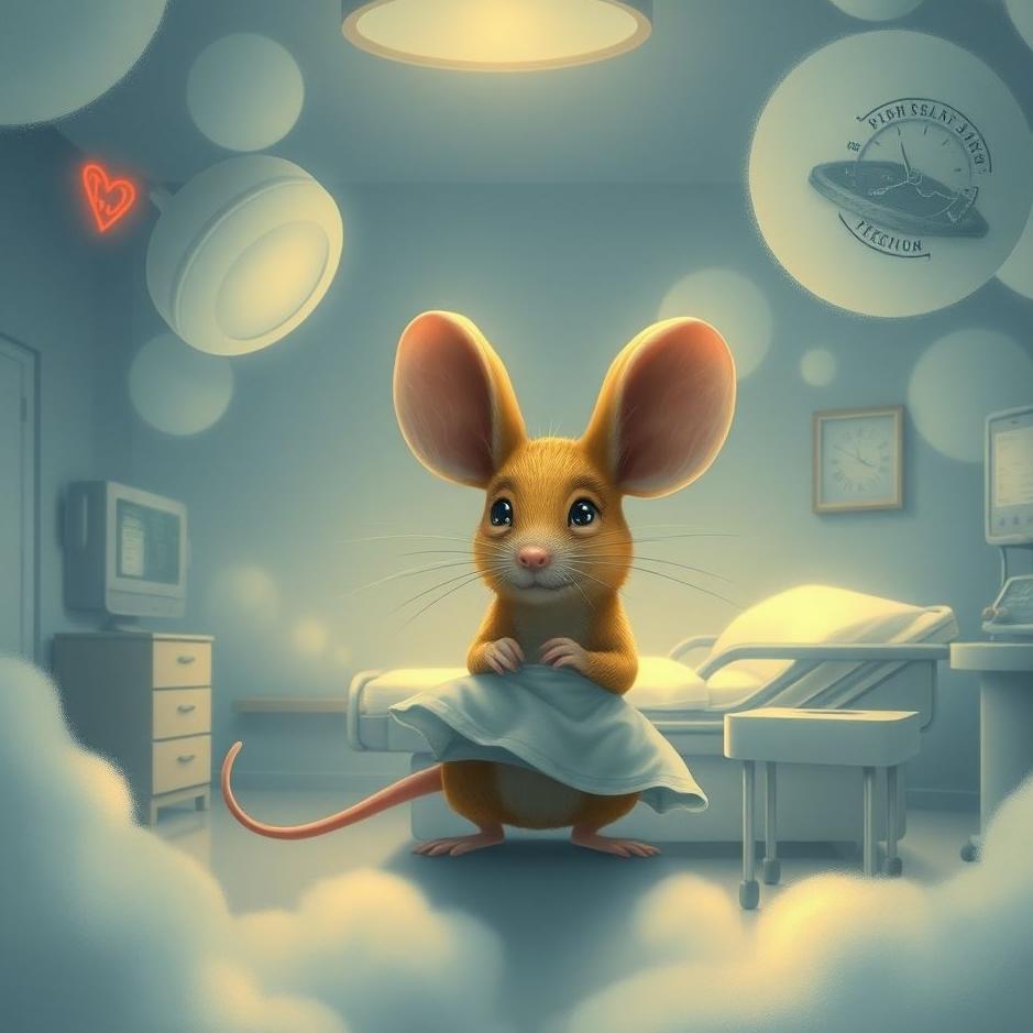 Dream : A mouse in a hospital in a dream