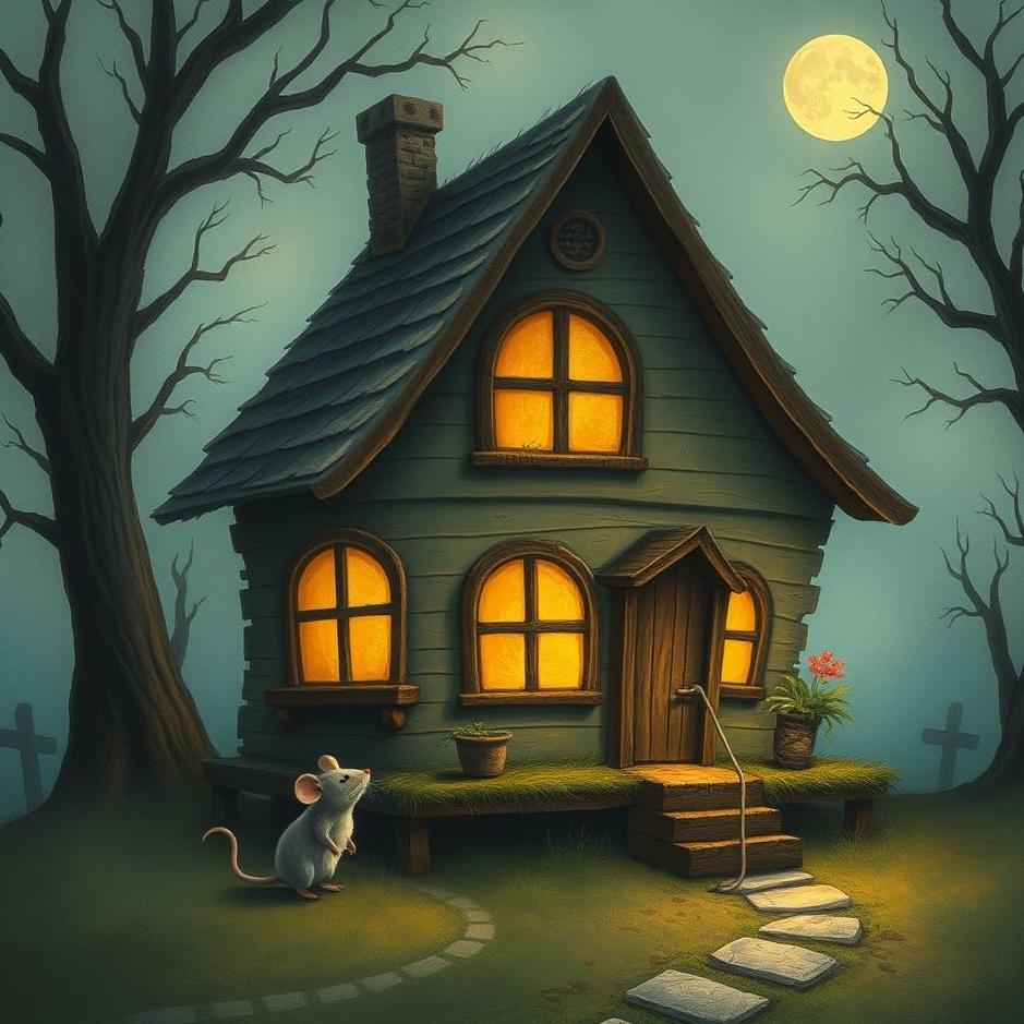Dream : A mouse in an old house in a dream