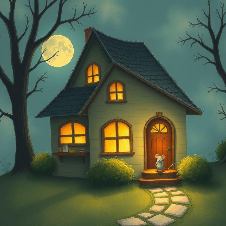 Dream : A mouse leaving the house in a dream