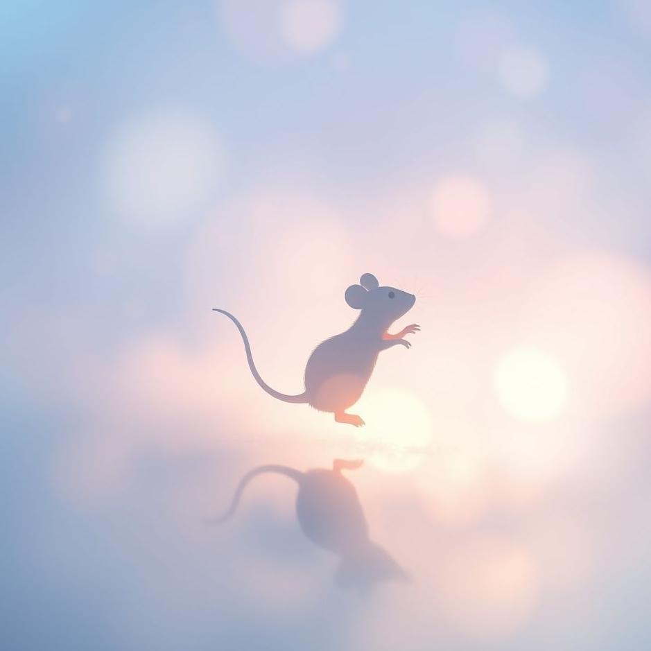 Dream : A mouse shadow in a dream
