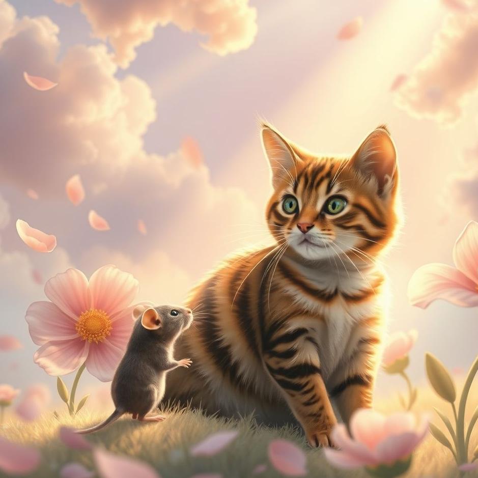 Dream : A mouse turning into a cat in a dream