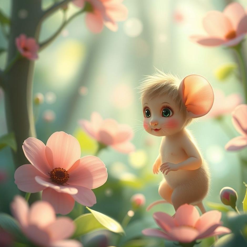 Dream : A mouse turning into a child in a dream