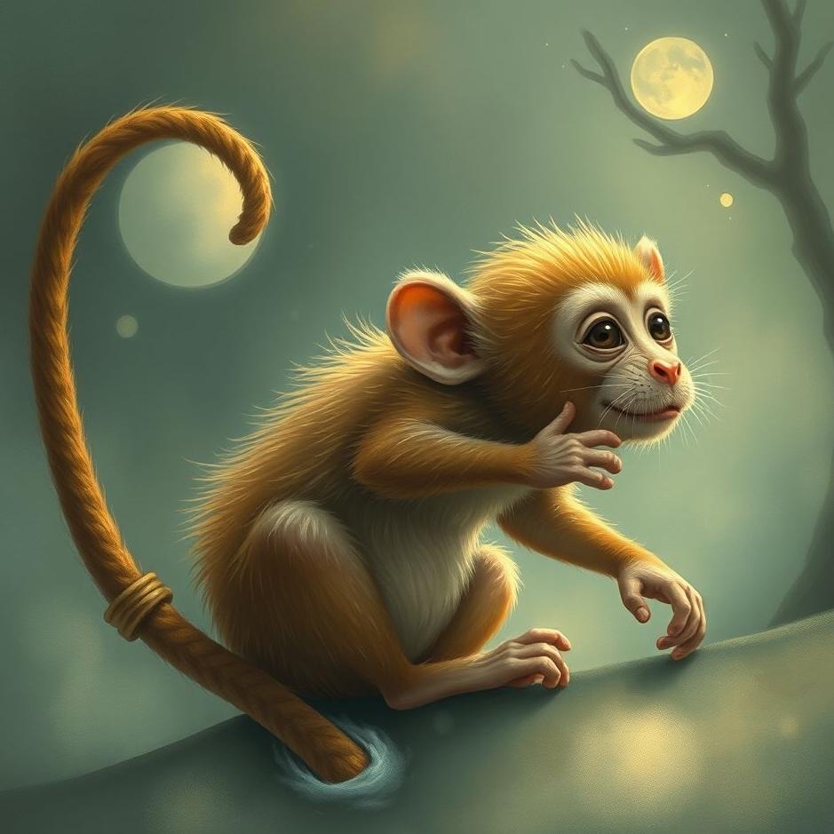 Dream : A mouse turning into a monkey in a dream