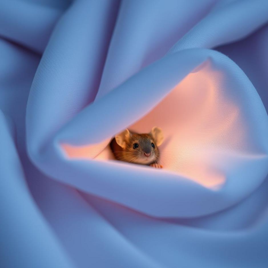 Dream : A mouse under your robe in a dream