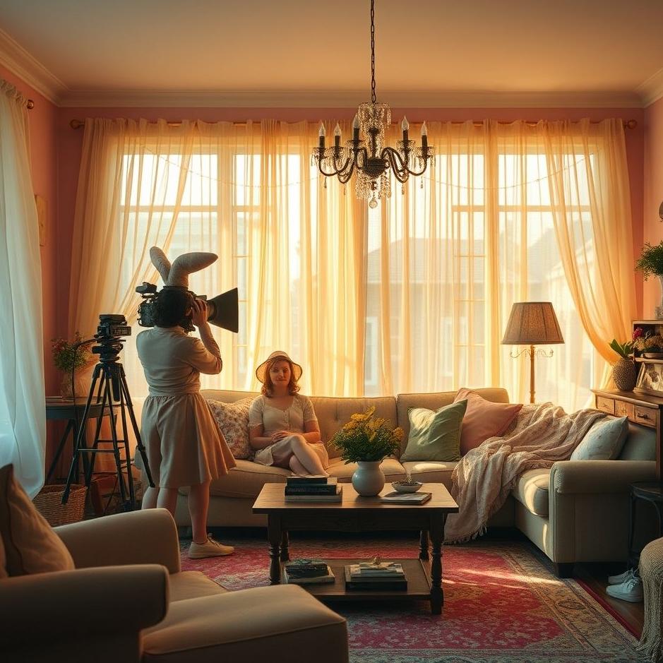 Dream : A movie being shot at home in a dream