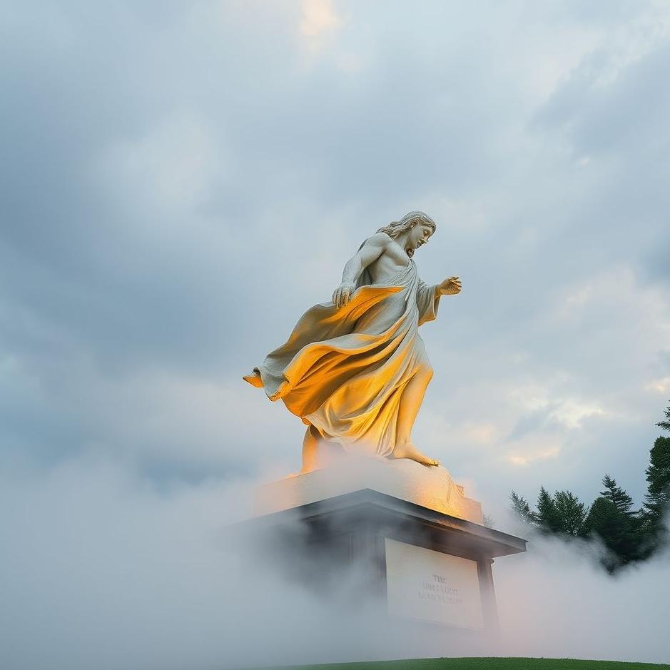 Dream : A moving statue in a dream