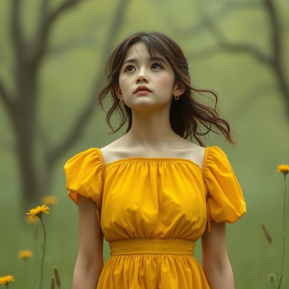 Dream Dictionary : A mustard yellow dress in a dream