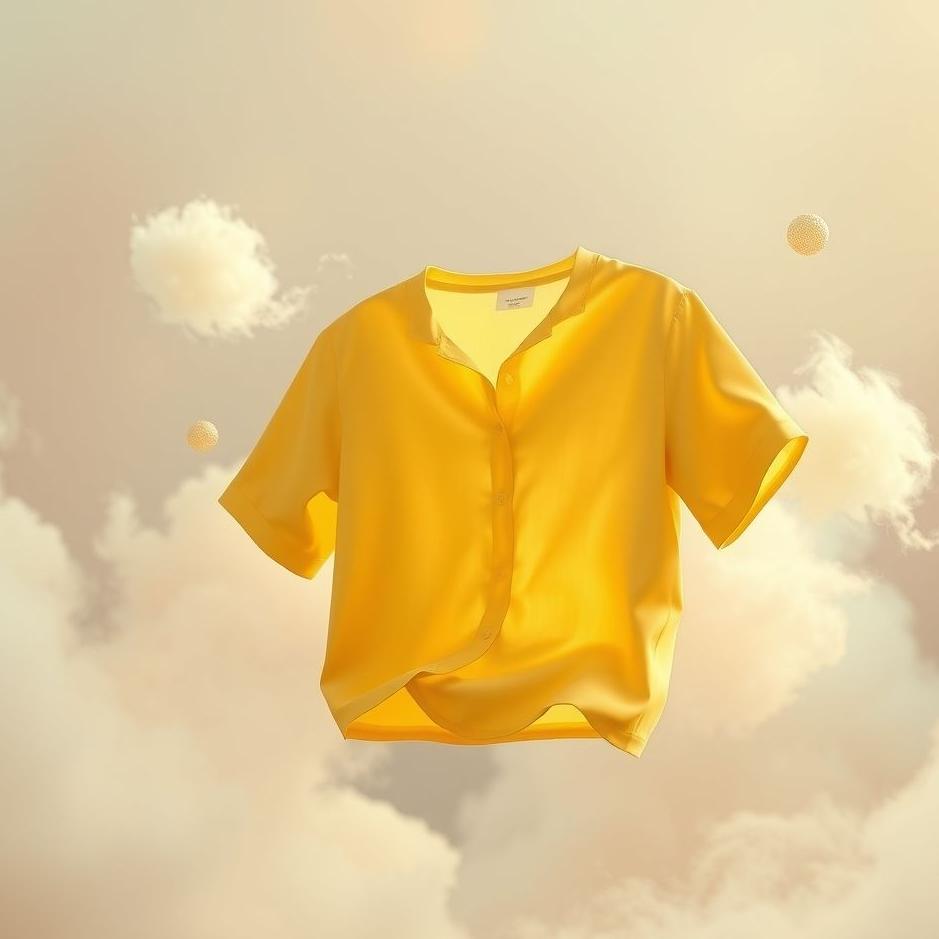Dream : A mustard yellow shirt in a dream