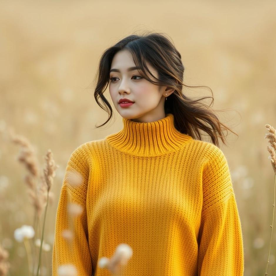 Dream : A mustard yellow sweater in a dream